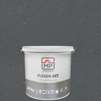 Штукатурка з ефектом бетону FLEXON BET (колір SELVA)